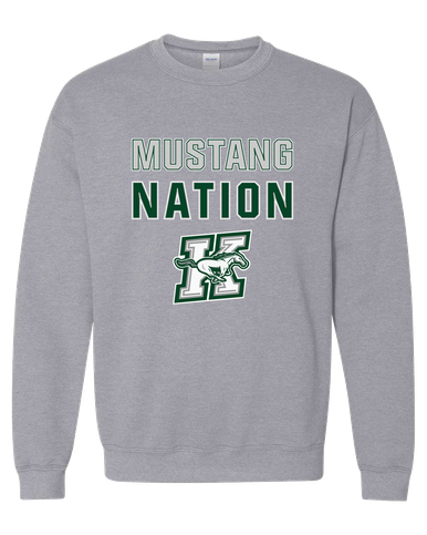 Richard King Mustangs Nation #2 Men's Sweatshirt