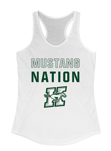 Richard King Mustangs Nation #2 Women's Tank Top