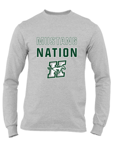 Richard King Mustangs Nation #2 Men's Premium LS T-Shirt