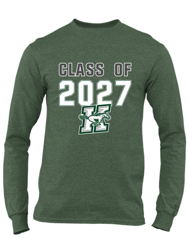 Richard King Mustangs Class of 2027 Men's LS T-Shirt