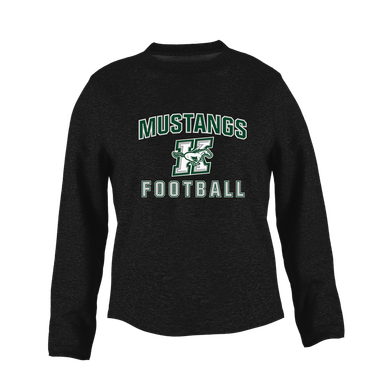 Richard King Mustangs Football #1 Women's Sweatshirt