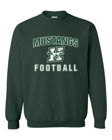 Richard King Mustangs Football #1 Men's Sweatshirt