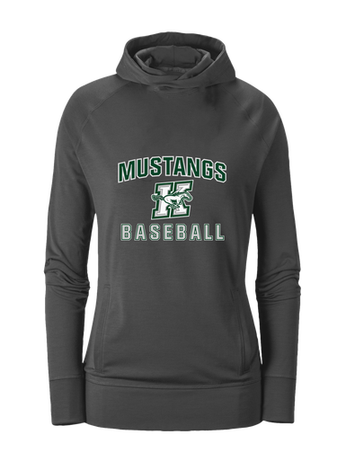 Richard King Mustangs Baseball #1 Women's Hoodie