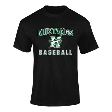 Richard King Mustangs Baseball #1 Men's SS T-Shirt