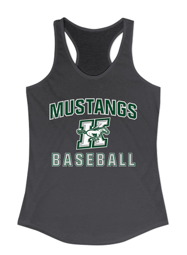 Richard King Mustangs Baseball #1 Women's Tank Top