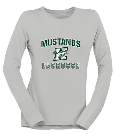 Richard King Mustangs Lacrosse Women's Premium LS T-Shirt