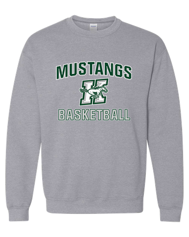 Richard King Mustangs Basketball #1 Men's Sweatshirt