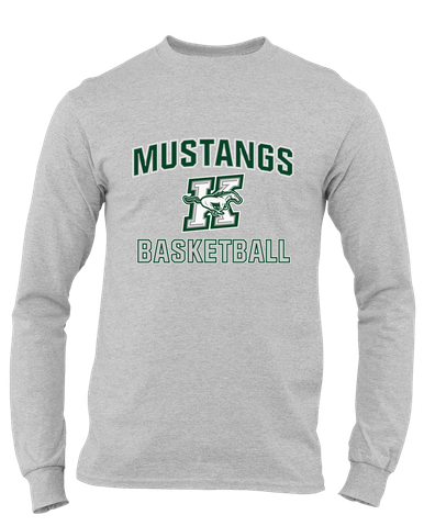 Richard King Mustangs Basketball #1 Men's Premium LS T-Shirt