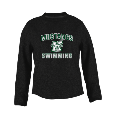 Richard King Mustangs Swimming Women's Sweatshirt