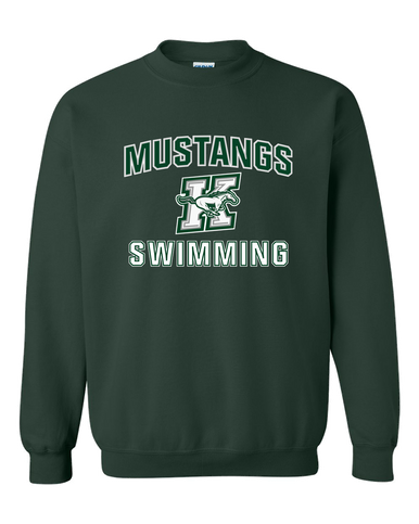 Richard King Mustangs Swimming Men's Sweatshirt