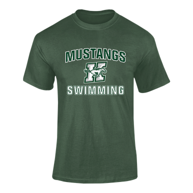 Richard King Mustangs Swimming Men's SS T-Shirt