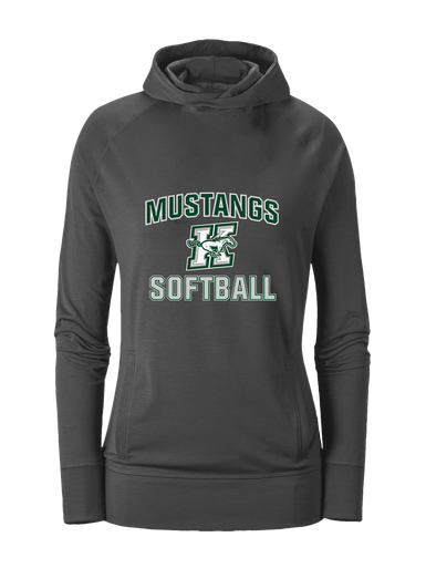 Richard King Mustangs Softball #1 Women's Hoodie