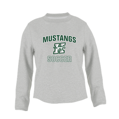 Richard King Mustangs Soccer #1 Women's Sweatshirt