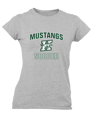 Richard King Mustangs Soccer #1 Women's SS T-Shirt