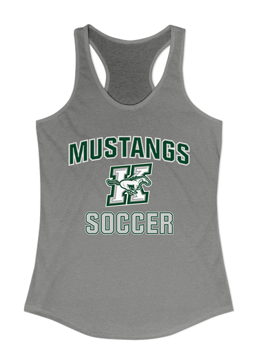 Richard King Mustangs Soccer #1 Women's Tank Top