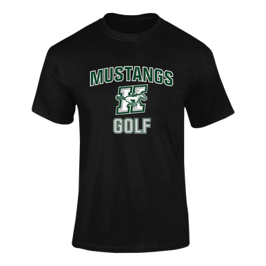 Richard King Mustangs Golf Men's Premium SS T-Shirt