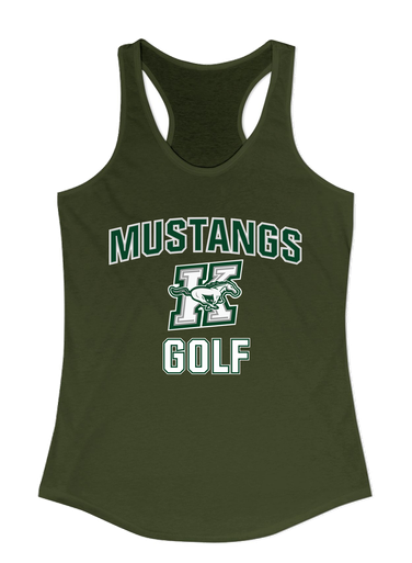 Richard King Mustangs Golf Women's Tank Top
