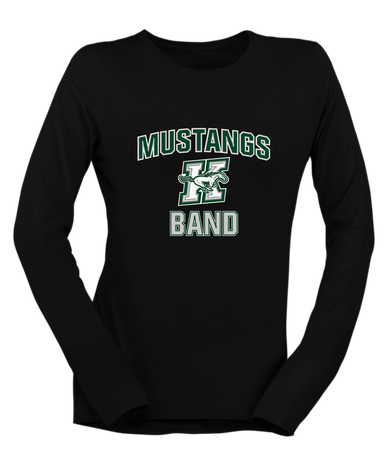 Richard King Mustangs Band # 1 Women's Premium LS T-Shirt
