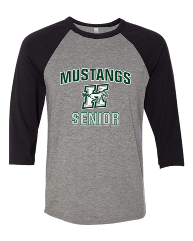Richard King Mustangs Senior #1 Women's Baseball T-Shirt