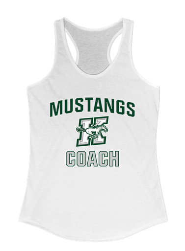 Richard King Mustangs Coach Women's Tank Top