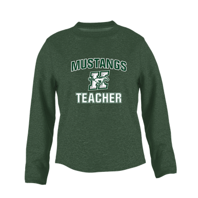 Richard King Mustangs Teacher Women's Sweatshirt