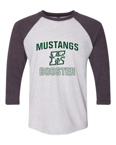 Richard King Mustangs Booster Men's Baseball T-Shirt