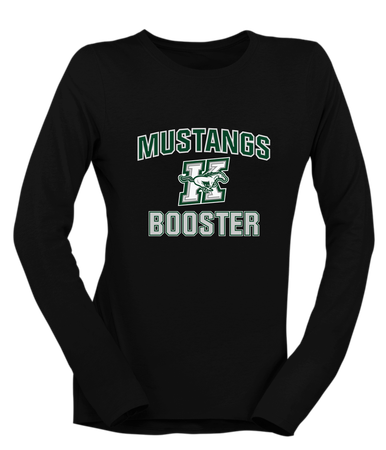 Richard King Mustangs Booster Women's Premium LS T-Shirt