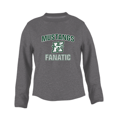 Richard King Mustangs Fanatic Women's Sweatshirt