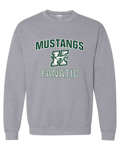 Richard King Mustangs Fanatic Men's Sweatshirt