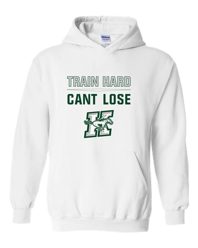 Richard King Mustangs Train Hard, Can't Lose Men's Hoodie