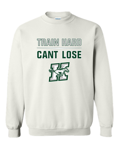Richard King Mustangs Train Hard, Can't Lose Men's Sweatshirt