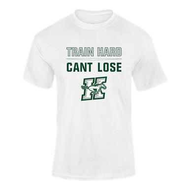 Richard King Mustangs Train Hard, Can't Lose Men's SS T-Shirt