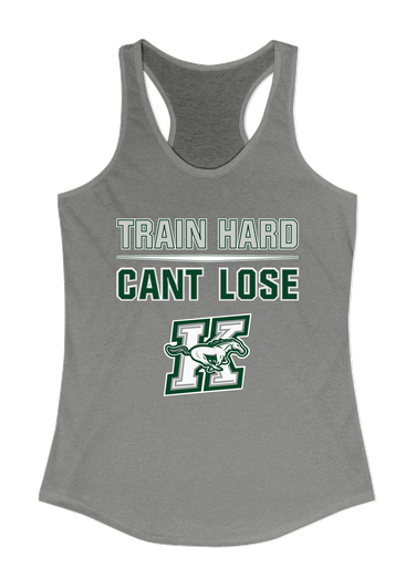 Richard King Mustangs Train Hard, Can't Lose Women's Tank Top