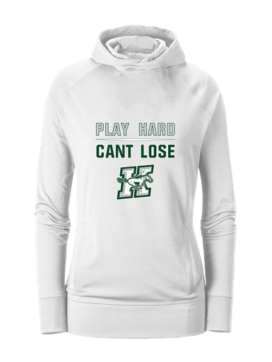 Richard King Mustangs Play Hard, Can't Lose Women's Hoodie