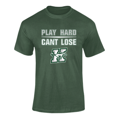 Richard King Mustangs Play Hard, Can't Lose Men's Premium SS T-Shirt