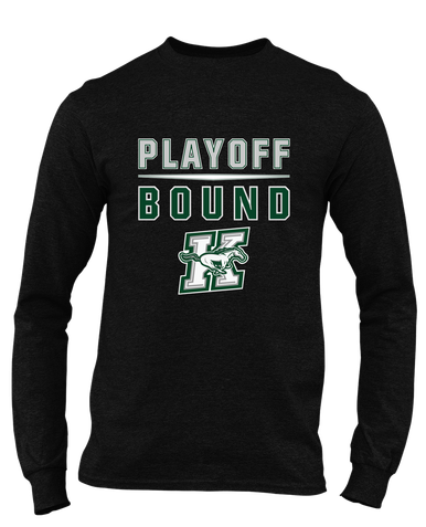 Richard King Mustangs Playoff Bound Men's Premium LS T-Shirt