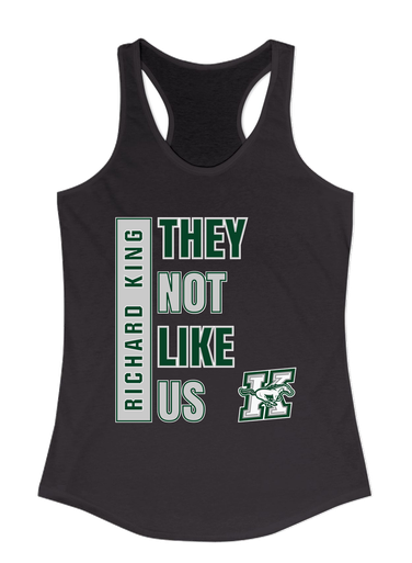Richard King Mustangs They Not Like Us #1 Women's Tank Top