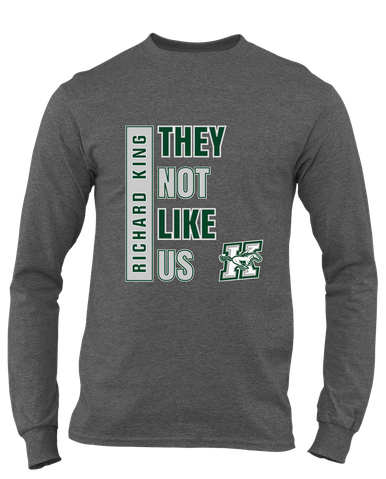 Richard King Mustangs They Not Like Us #1 Men's Premium LS T-Shirt
