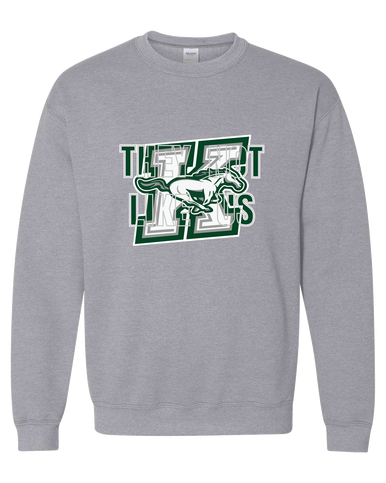 Richard King Mustangs They Not Like Us #2 Men's Sweatshirt