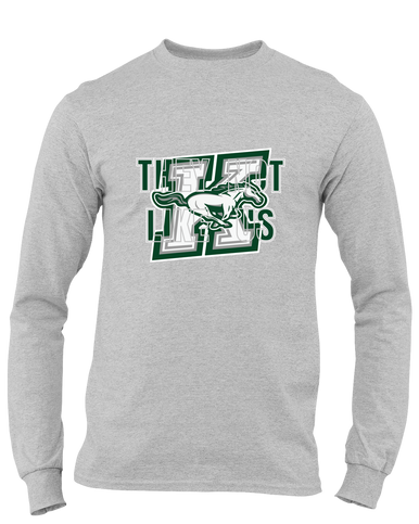 Richard King Mustangs They Not Like Us #2 Men's LS T-Shirt
