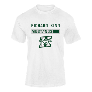Richard King Mustangs Mascot #7 Men's Premium SS T-Shirt
