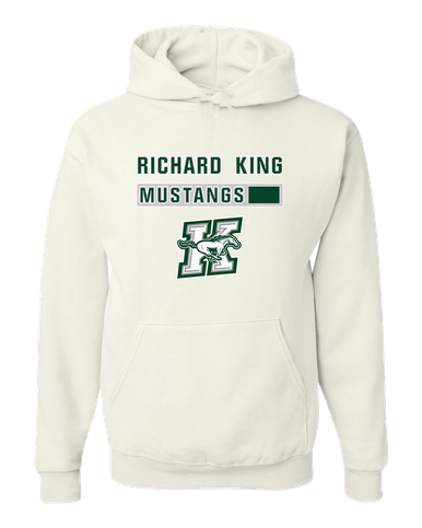 Richard King Mustangs Mascot #7 Men's Premium Hoodie