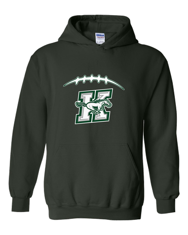 Richard King Mustangs Football #2 Men's Hoodie