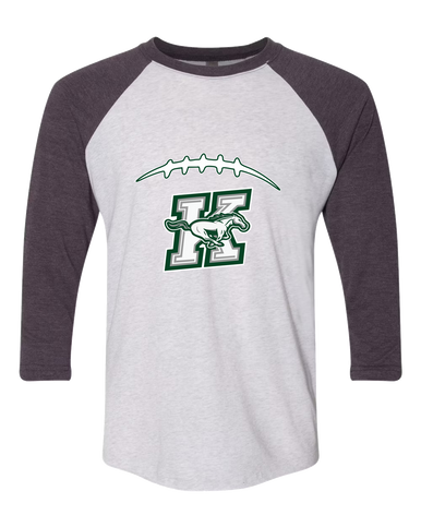 Richard King Mustangs Football #2 Men's Baseball T-Shirt