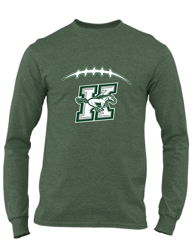 Richard King Mustangs Football #2 Men's Premium LS T-Shirt