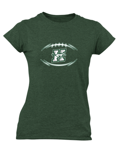 Richard King Mustangs Football #3 Women's Premium SS T-Shirt