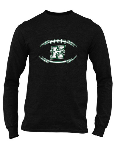 Richard King Mustangs Football #3 Men's LS T-Shirt