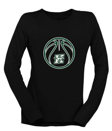 Richard King Mustangs Basketball #2 Women's LS T-Shirt