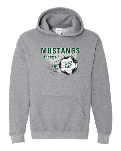 Richard King Mustangs Soccer #2 Men's Hoodie
