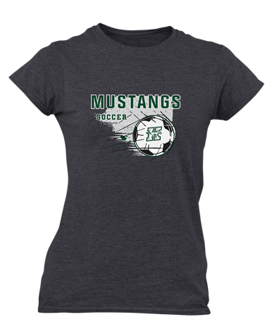 Richard King Mustangs Soccer #2 Women's Premium SS T-Shirt